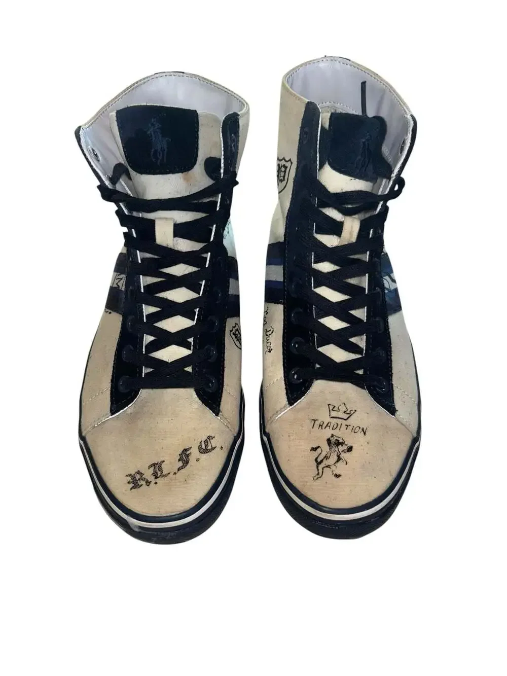 Polo Ralph Lauren Solomon II High-Top Canvas Sneakers